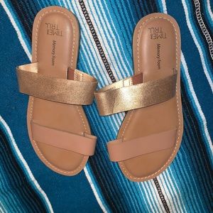 Nude sandals